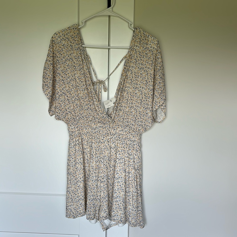 Boutique style floral small romper